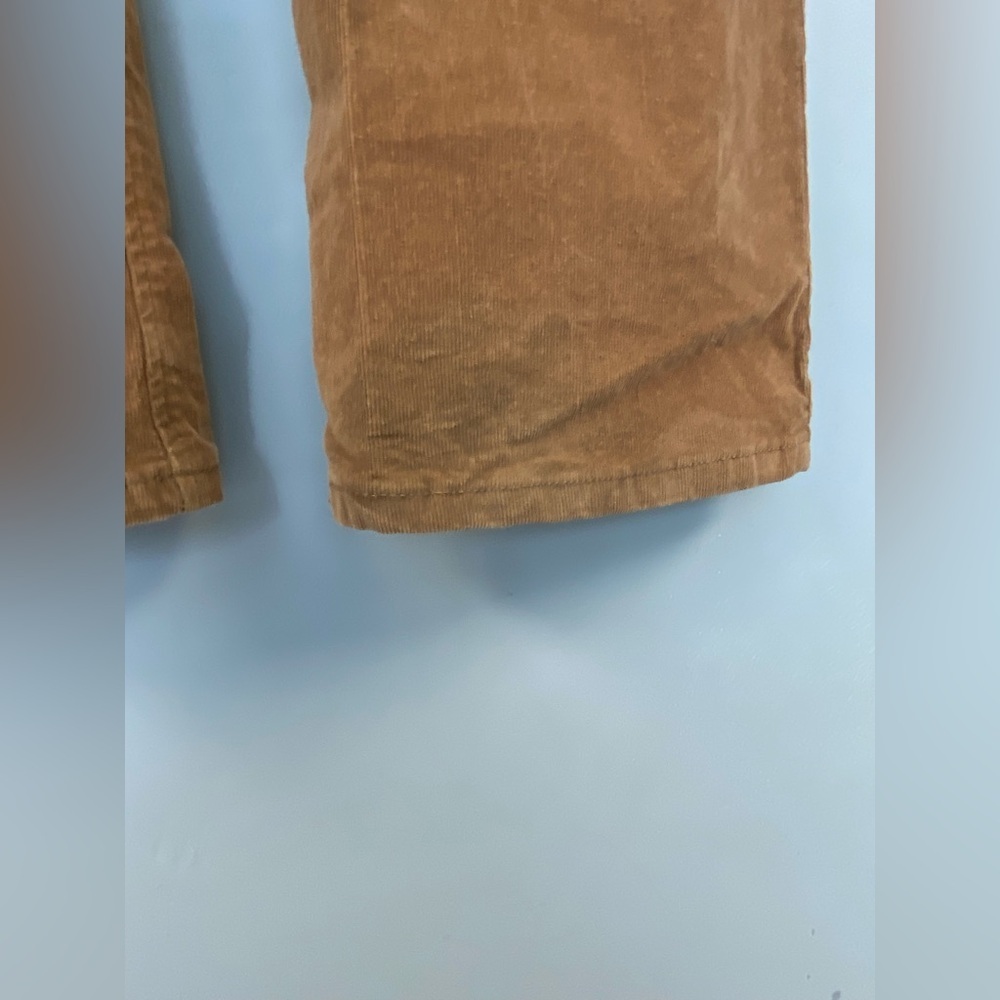 Regeneration By Celebrity Pink Womens Size 9/29 Flare Corduroy Tan Retro Pants - Picture 10 of 10